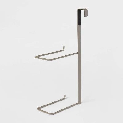 Over the Tank Toilet Paper Holder - Brightroom™ Brushed Nickel 4 Over the Tank Toilet Paper Holder - Brightroom™ Brushed Nickel - Image 2