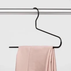 10pk Pant Hangers Black - Brightroom™