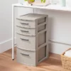4 Drawer Weave Tower Dark Gray - Brightroom™ -Our Tidy Space Sales GUEST 19f5c352 c15e 4bd7 aeb9 7939f2a682d0