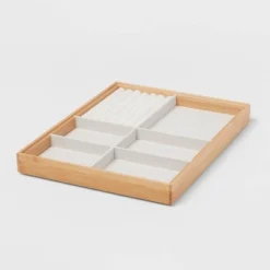 9" x 12" Stackable Bamboo Accessory Tray - Brightroom™ -Our Tidy Space Sales GUEST 1f2fb6f5 d420 4901 8c1b 0b1aa3b3edc1
