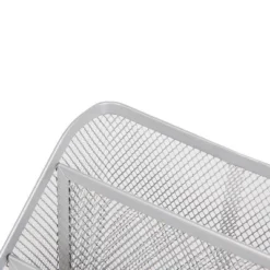 Mesh Medium Desktop Organizer Silver - Brightroom™ -Our Tidy Space Sales GUEST 1f3585e0 2c39 4827 a93c 636c9b8c24ff