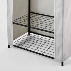 30" Double Rod Fabric Covered Wardrobe - Brightroom™ -Our Tidy Space Sales GUEST 1fb132e0 3fb6 48b0 bd18 9ca11cd199bf