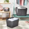 Felt Basket with Stitching - Brightroom™ Dark Gray -Our Tidy Space Sales GUEST 2727810c a4dd 4359 92ec a34c0667f471