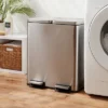 60L Stainless Steel Step Trash and Recycle Can - Brightroom™ -Our Tidy Space Sales GUEST 30128205 1454 4957 900a b3a6ece06c4f
