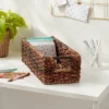 Woven Abaca Media Bin - Brightroom™ -Our Tidy Space Sales GUEST 39c1c04e f1f0 48d7 91fc c60a5bcc376c