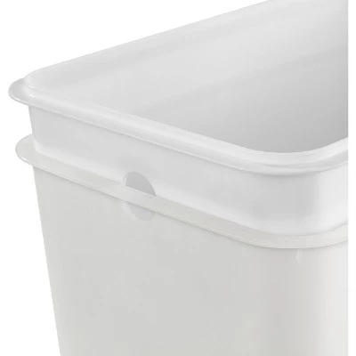 2.7gal Step Trash Can Clear - Brightroom™ 5 2.7gal Step Trash Can Clear - Brightroom™ - Image 3