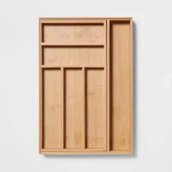 Bamboo 7 Compartment Drawer Organizer Brown - Brightroom™ -Our Tidy Space Sales GUEST 413d69e2 367b 4b4a b591 2613ef297506
