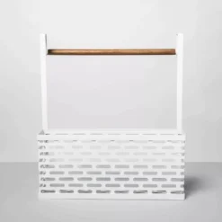 Punched Metal Over The Door Organizer White - Brightroom™ -Our Tidy Space Sales GUEST 499ac388 798f 4fd9 8d9d 268448793d6a