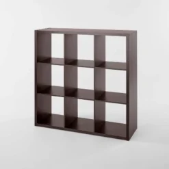 9 Cube Organizer - Brightroom™ Black Oak -Our Tidy Space Sales GUEST 4d0ce287 e2d1 4711 87aa cf56c6cf908e