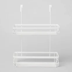 Over the Cabinet Tiered Storage - Brightroom™ Matte White -Our Tidy Space Sales GUEST 526c21f4 065f 449f 91a7 1f132d94ee7b