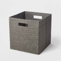 13" x 13" Fabric Bin - Brightroom™ Taupe 38 13" x 13" Fabric Bin - Brightroom™ Taupe -Our Tidy Space Sales GUEST 54267174 b674 4a74 8faa a75f2394abb3
