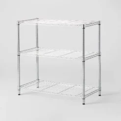 3 Tier Wide Wire Shelving - Brightroom™ Chrome -Our Tidy Space Sales GUEST 56a5426b 8c83 4bfb bb7a ef954af58760