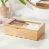 9" x 6" Bamboo Accessory Box with Acrylic Lid - Brightroom™ -Our Tidy Space Sales GUEST 5ca7a93d a229 4899 a08e 3ea582ce4615