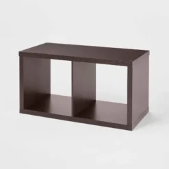 2 Cube Organizer - Brightroom™ Black Oak -Our Tidy Space Sales GUEST 5ff4bb25 fd11 424d b912 25afb285b47a