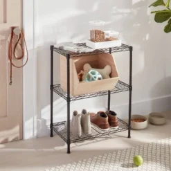 3 Tier Wire Shelving - Brightroom™ Chrome -Our Tidy Space Sales GUEST 6388f2d1 7842 413d 9d29 1330129db04f