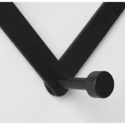 Accordian 10 Hooks Rail Matte Black - Brightroom™ -Our Tidy Space Sales GUEST 6e084fa8 586f 42c1 af21 7cbe6f1834a3