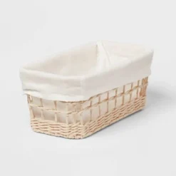 Tapered Woven Basket with Liner - Brightroom™ -Our Tidy Space Sales GUEST 70e0a027 555f 4b93 8ec7 dfe36078892c