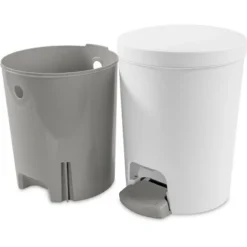 1.6gal Round Step Trash Can - Brightroom™ -Our Tidy Space Sales GUEST 736219aa 062d 4738 8ac8 fdac2a3c8c8b