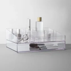 Bathroom Plastic Extra Large Cosmetic Organizer Clear - Brightroom™ -Our Tidy Space Sales GUEST 7699a630 77d0 4c15 991b 3a57e72f815a