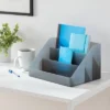 Large Plastic Desktop Organizer Dark Gray - Brightroom™ -Our Tidy Space Sales GUEST 8092419a 2ddd 4d5e 8952 ad35d7facbf1