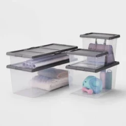 Underbed Latching Clear Storage Box - Brightroom™ -Our Tidy Space Sales GUEST 81f76bf2 97da 4025 ae1a 4f9cb7f683ac