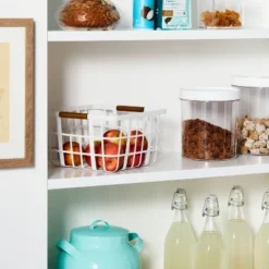Wire Pantry Basket White - Brightroom™