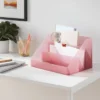 Large Desktop Organizer Powder Rose - Brightroom™ 1 Large Desktop Organizer Powder Rose - Brightroom™ -Our Tidy Space Sales GUEST 88ce0e63 7842 4e6e a302 e958d9ab7844