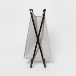 Folding X-Frame Hamper Matte Black - Brightroom™ -Our Tidy Space Sales GUEST 8a43afc5 d4b1 4b3b a929 9f663b81fa10