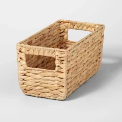 Woven Water Hyacinth Rectangular Basket - Brightroom™ -Our Tidy Space Sales GUEST 8a915b46 0087 4c76 9169 70f6c96183b0