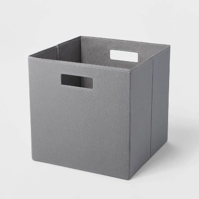 13" x 13" Fabric Bin - Brightroom™ Taupe 15 13" x 13" Fabric Bin - Brightroom™ Taupe - Image 13