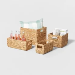 Woven Water Hyacinth Milk Crate - Brightroom™ -Our Tidy Space Sales GUEST 9365bfe9 dbd8 490b ac54 8d2b5765ece7 1