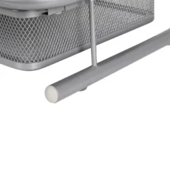 Mesh Monitor Stand with Drawer Silver - Brightroom™ -Our Tidy Space Sales GUEST 94ee43a8 ed4c 4b3f 85c8 8334645c23fc