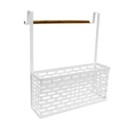 Punched Metal Over The Door Organizer White - Brightroom™ -Our Tidy Space Sales GUEST a1426539 b778 471e 83a4 6a54426eff68