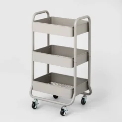 3 Tier Metal Utility Cart - Brightroom™ Black 12 3 Tier Metal Utility Cart - Brightroom™ Black -Our Tidy Space Sales GUEST b751237f 152d 4bb9 85de 6c42ef255a3f