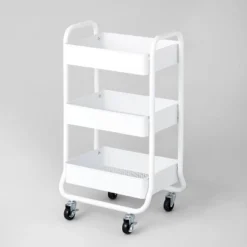 3 Tier Metal Utility Cart - Brightroom™ Black 13 3 Tier Metal Utility Cart - Brightroom™ Black -Our Tidy Space Sales GUEST b765bf17 124a 4ec7 8adf 430b4d14a690