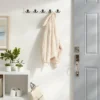 Modern Octopus 5 Rail Matte Black Hooks White - Brightroom™ 2 Modern Octopus 5 Rail Matte Black Hooks White - Brightroom™ -Our Tidy Space Sales GUEST b76d50a5 ad96 4bd6 b882 6fa55c94afa8