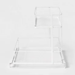 2 Tier Slide Out Under Vanity - Brightroom™ Matte Black -Our Tidy Space Sales GUEST b88b8222 1f3f 48a3 b947 8df05e47b525