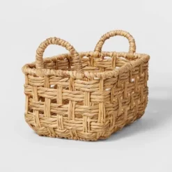 Rectangular Twisted Open Checkered Weave Basket - Brightroom™ -Our Tidy Space Sales GUEST ba61f796 9806 4ff8 aafe 74316e76c14d