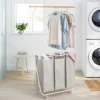 Rolling Triple Laundry Sorter with Hangbar - Brightroom™ -Our Tidy Space Sales GUEST bbb0687a b690 465d 8a23 aeeb6fccb72b