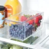 Divided Berry Bin with lid Clear - Brightroom™ -Our Tidy Space Sales GUEST bfebef77 6edb 4db3 8788 92b4b124a6d9