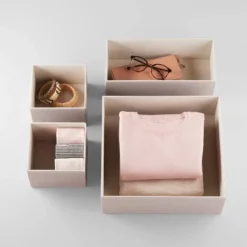 Set of 4 Hard Sided Drawer Organizers - Brightroom™ -Our Tidy Space Sales GUEST c1b48e01 76ea 4fdf 96b1 37ecdffda9b1