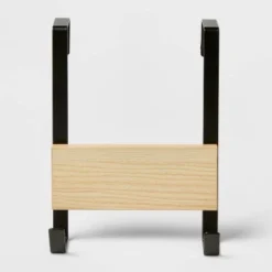 Small over the Door Hook with Wood 2 Hooks - Brightroom™ Brushed Nickel -Our Tidy Space Sales GUEST c7e6bfc4 1d57 49e4 b829 3de3d370ad4b