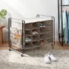 4 Tier Rolling Cubby Shoe Rack Gray - Brightroom™ -Our Tidy Space Sales GUEST c84e632b bc1b 4b36 8081 bad0a49f3a0c