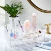 Extra Large Bathroom Plastic Tiered Cosmetic Organizer Clear - Brightroom™ -Our Tidy Space Sales GUEST cc388d2f 59ce 43d7 af8f 493a4123f1ba