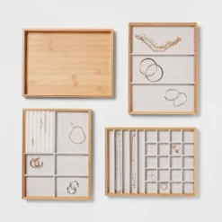 9" x 12" Stackable Bamboo Accessory Tray - Brightroom™ -Our Tidy Space Sales GUEST da2b8ef9 62c5 4c85 92cb 2443da6dbc8b