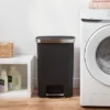 Plastic Locking Lid Step Trash Can Black - Brightroom™" -Our Tidy Space Sales GUEST ddde31b9 ed43 4065 bb5c 108f779bff4b