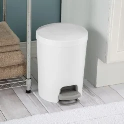 1.6gal Round Step Trash Can - Brightroom™ -Our Tidy Space Sales GUEST e09e76a9 b58c 4631 806e 6d1eee45cda2