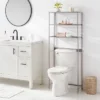 Over The Toilet Storage Brushed Nickel Metal - Brightroom™ 1 Over The Toilet Storage Brushed Nickel Metal - Brightroom™ -Our Tidy Space Sales GUEST e5c85555 20e5 4c76 9927 bd955ff3f68f