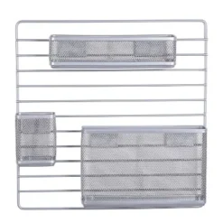 Mesh Additional Wall Organization Tools Silver - Brightroom™