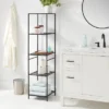 Tall Bath Storage Tower Black Metal - Brightroom™ 2 Tall Bath Storage Tower Black Metal - Brightroom™ -Our Tidy Space Sales GUEST f059dd82 a456 472e 83ce 48a8588b0cf0